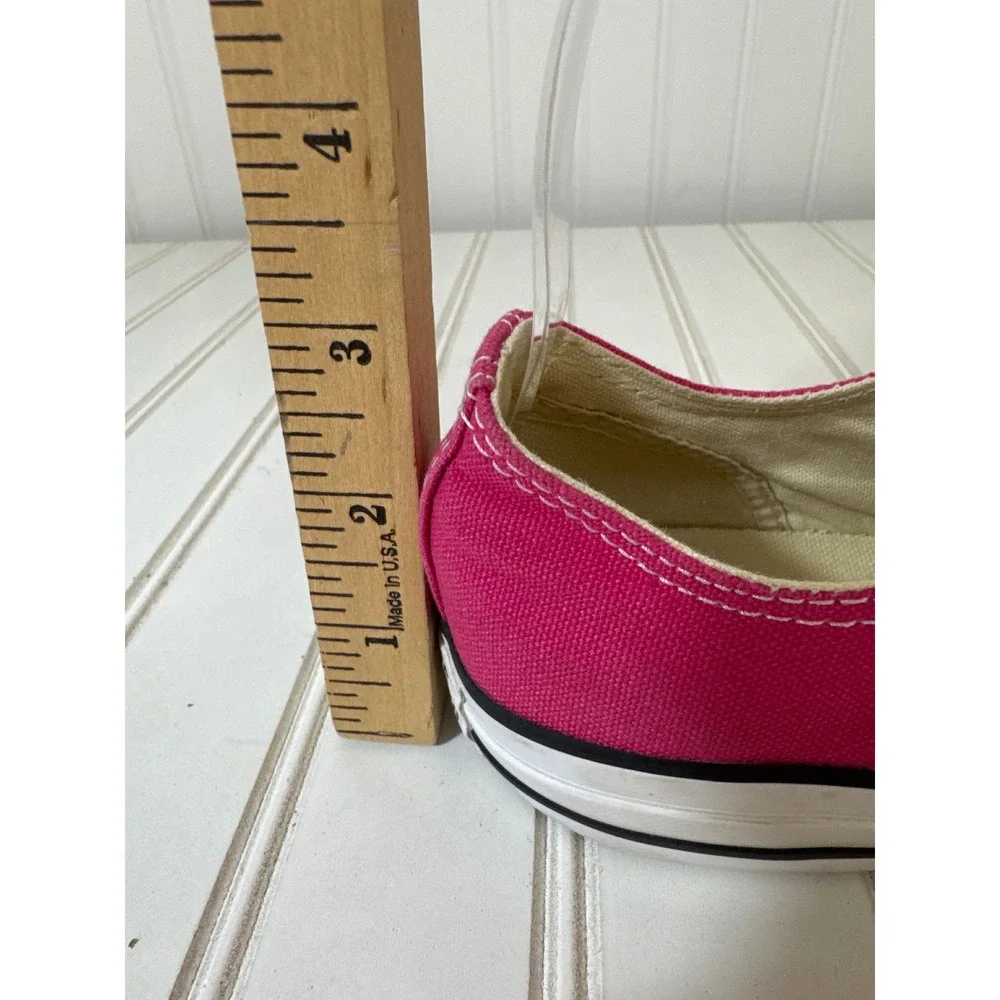 Converse Chuck Taylor All Star Low Women 9 Pink Canvas Sneakers 144806F